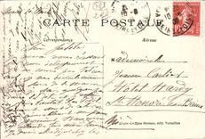 CPA Versailles Facade du Palais 