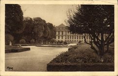 CPA Versailles Le chateau Vue prise des parterres du nord