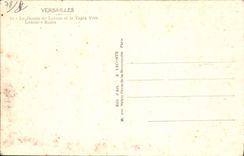 CPA Versailles Le bassin de Latone et le tapis vert 