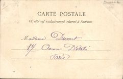 Aduanas de las aduanas de Burdeos de la POSTAL de la VENDIMIA