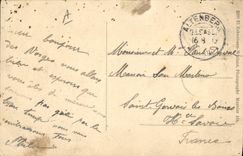 CPA Douanes Frontiere Franco allemande Schlucht