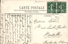 CPA Douanes Menton Douaniers francais et italiens a la frontiere