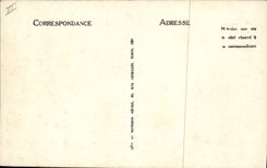 VINTAGE POSTCARD Customs Menton French and Italian Doauniers at the border