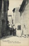 CPA Tremblement de terre du 11 juin 1909 Lambesc Un demenagement