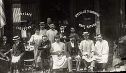 CARTE PHOTO Barbadaux Absinthe 