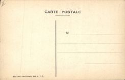 VINTAGE POSTCARD Caretaker