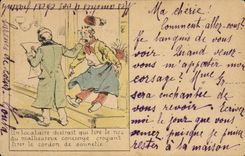 VINTAGE POSTCARD Tenant