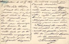 VINTAGE POSTCARD Children Housing shortage Dog