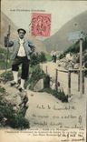 CPA Championnat d'endurance des concours de guides du 24 juillet 1904 Jean-Marie Bordenave Alpinisme