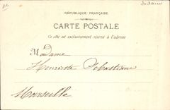 VINTAGE POSTCARD Jewish Judaica Judaïca Holy Maximin District of Juiverie