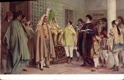 VINTAGE POSTCARD Jewish Judaica Judaïca