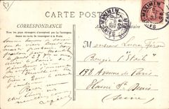 VINTAGE POSTCARD Jewish Judaica Judaïca Holy Maximin District of the juivery