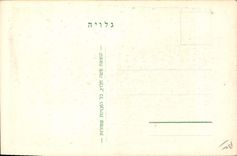 VINTAGE POSTCARD Jewish Judaica Judaïca Israel military Militaria