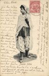 CPA Judaica Juif Judaïca Jeune juive Tunisie