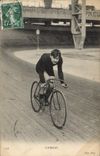 VINTAGE POSTCARD Velo Cycles Giorgis Cycling