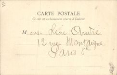 VINTAGE POSTCARD Velo Cycles Cycling Cycle-racing track Buffalo Tribune and the winning post