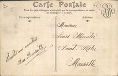 VINTAGE POSTCARD Velo Cycles Cycling Our sprinters JB Louvet