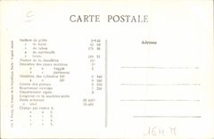 VINTAGE POSTCARD Train Engine Machine 169