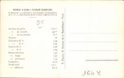 VINTAGE POSTCARD Train Engine 3 1243 North