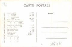 VINTAGE POSTCARD Train Engine Engerth Machine has 3 axles couples of the old Co of the Dauphine one