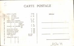 VINTAGE POSTCARD Train Engine Old machine 520