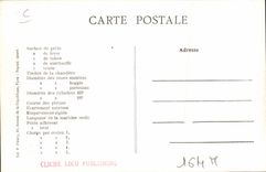 VINTAGE POSTCARD Train Engine Machine 4086 has simple expansion