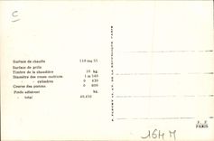 VINTAGE POSTCARD Train Engine Machine tender 30.108