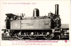 VINTAGE POSTCARD Train Engine Machine 30.305