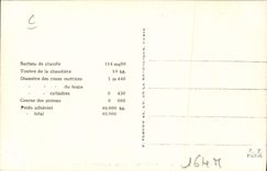 VINTAGE POSTCARD Train Engine Machine 30.305