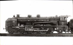VINTAGE POSTCARD Train Engine PO D48
