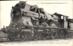 VINTAGE POSTCARD Train Engine Machine 3.230 has Schmidt superheater