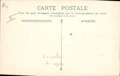 VINTAGE POSTCARD Sailing Bateau Arcachon has regatta