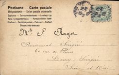 CARTE PHOTO Bateau Voilier 