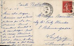 CARTE PHOTO Bateau Voilier 