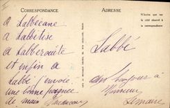 VINTAGE POSTCARD Sailing Boat Holy Malo Boat of walk