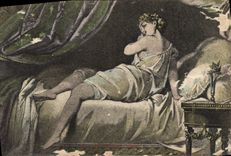 CPA Femme Nu erotique 