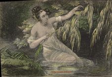 CPA Femme Nu erotique 