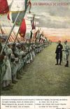 VINTAGE POSTCARD Militaria flags of Verdun