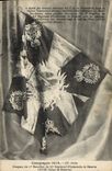 VINTAGE POSTCARD Militaria Flag of the 1st battalion of the 87eme regiment of infantry of Bavaria