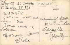 VINTAGE POSTCARD Militaria Flag of the 1st battalion of the 87eme regiment of infantry of Bavaria