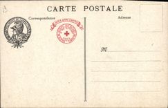 VINTAGE POSTCARD Militaria German Flags Paris Museum of the army