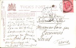 CPA Bateau Sous marin Sous-marin The old and the new Nelsons Victory and the latest submarine