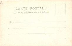 VINTAGE POSTCARD Boat Underwater Submarine Gymnote Destroyer