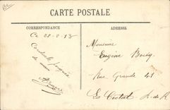 VINTAGE POSTCARD Boat Underwater Submarine Underwater Blower