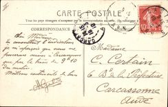 VINTAGE POSTCARD the Theater Castres