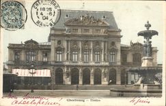 CPA Le Theatre Cherbourg 