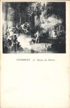 VINTAGE POSTCARD Chambéry the curtain of the Theater