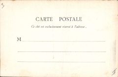 VINTAGE POSTCARD Chambéry the curtain of the Theater