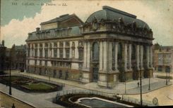 CPA Le Theatre Calais 