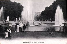 CPA Versailles Le Char Embourbe